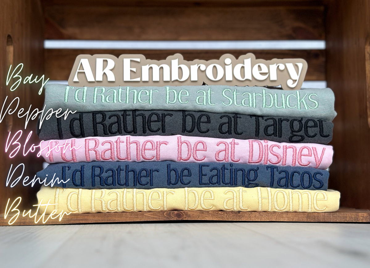 I'd Rather Be...