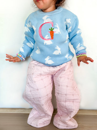 Blue Bunny Sweater