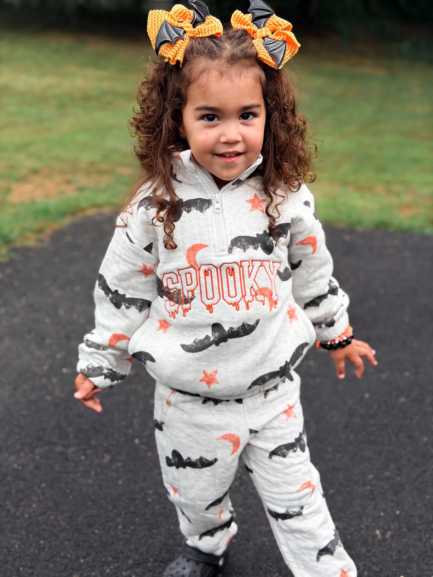 Spooky 1/4 Zip Set