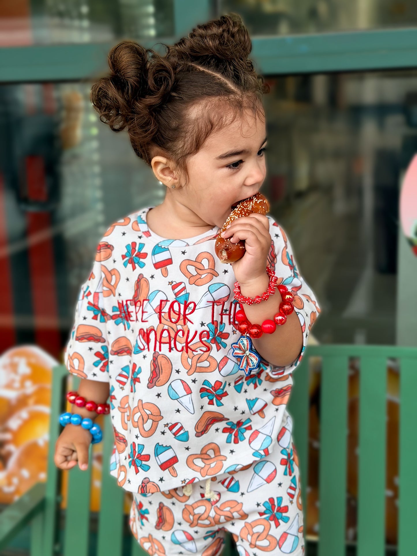 RTS Snacks Slouchy Shorts Set