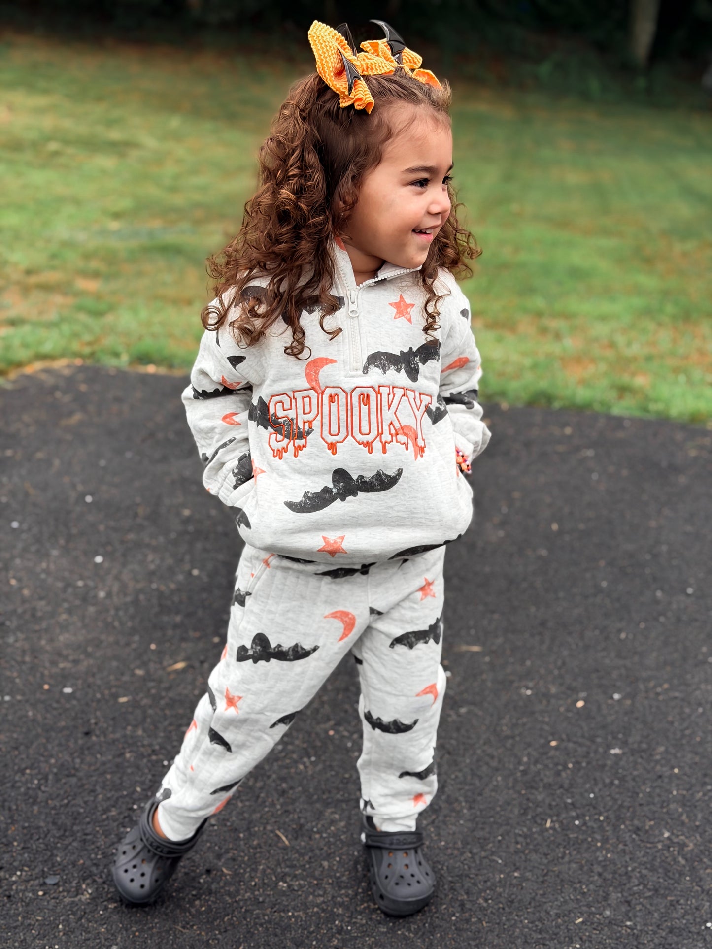 Spooky 1/4 Zip Set
