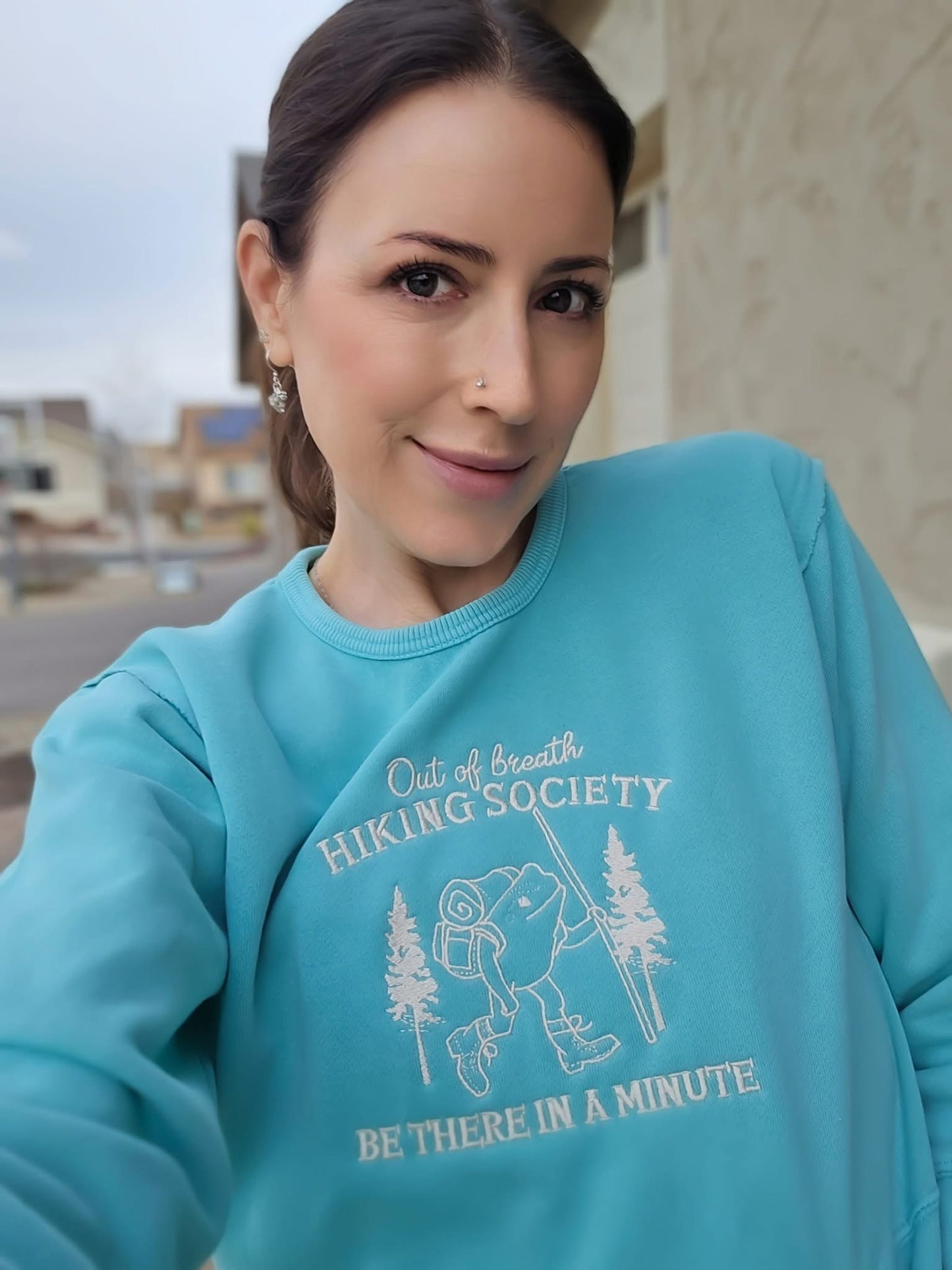 Tolerate Gluten Front Pocket Crewneck