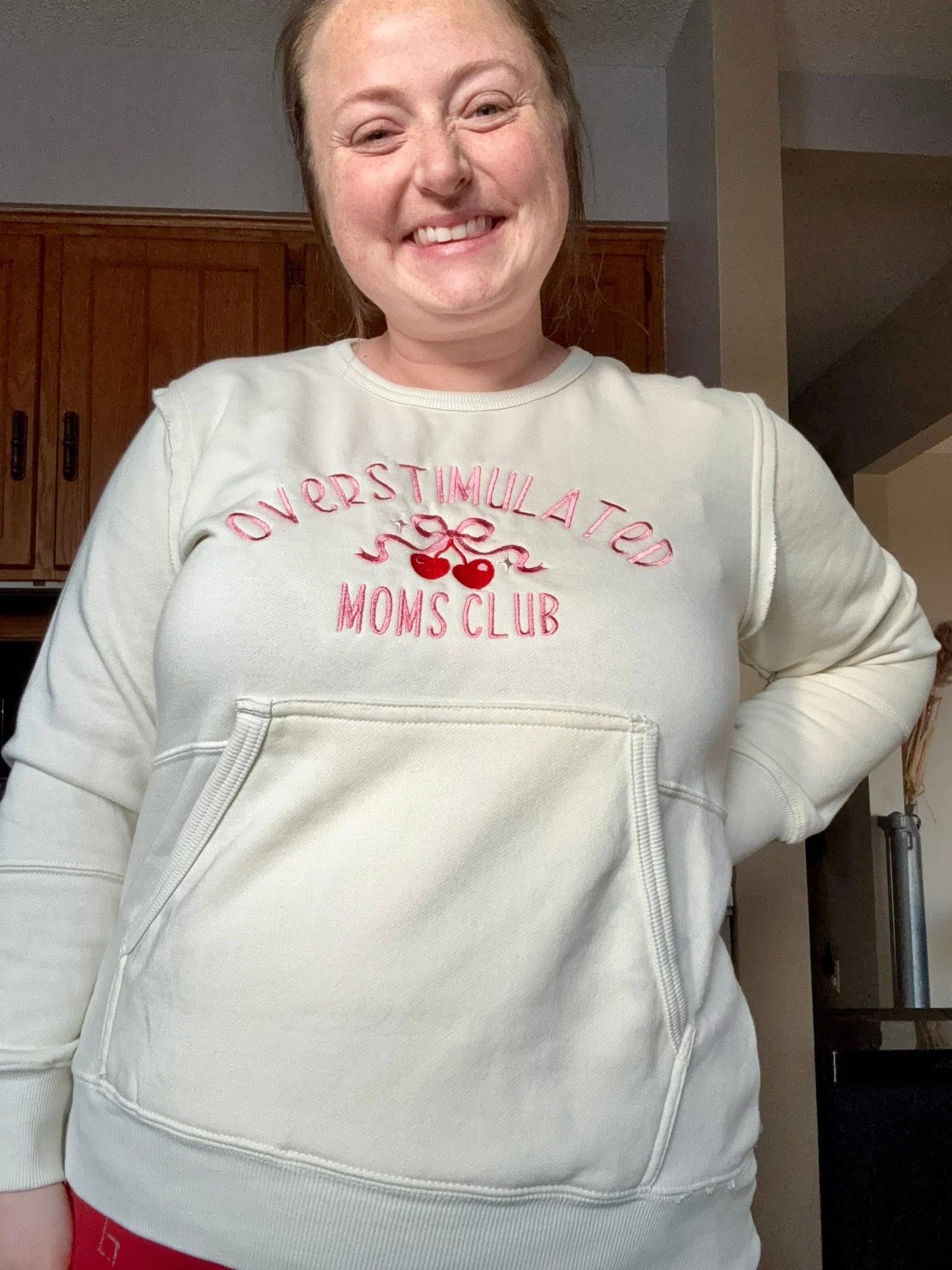 Tolerate Gluten Front Pocket Crewneck