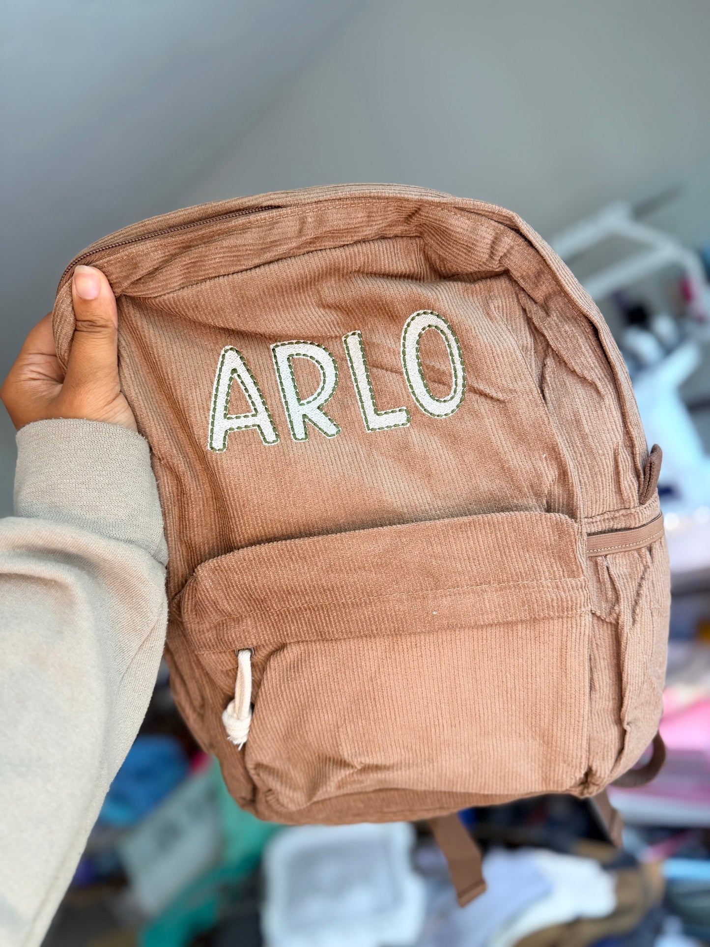 Corduroy Backpacks