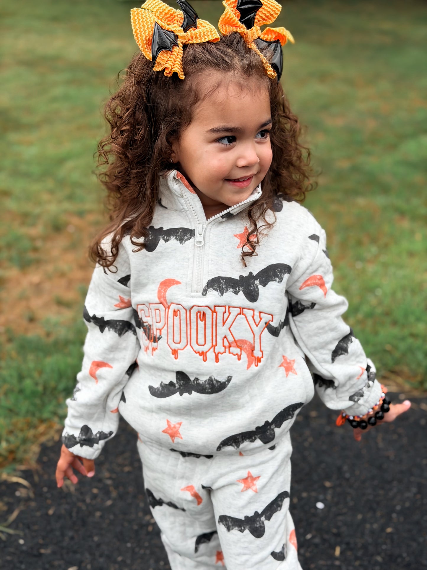 Spooky 1/4 Zip Set