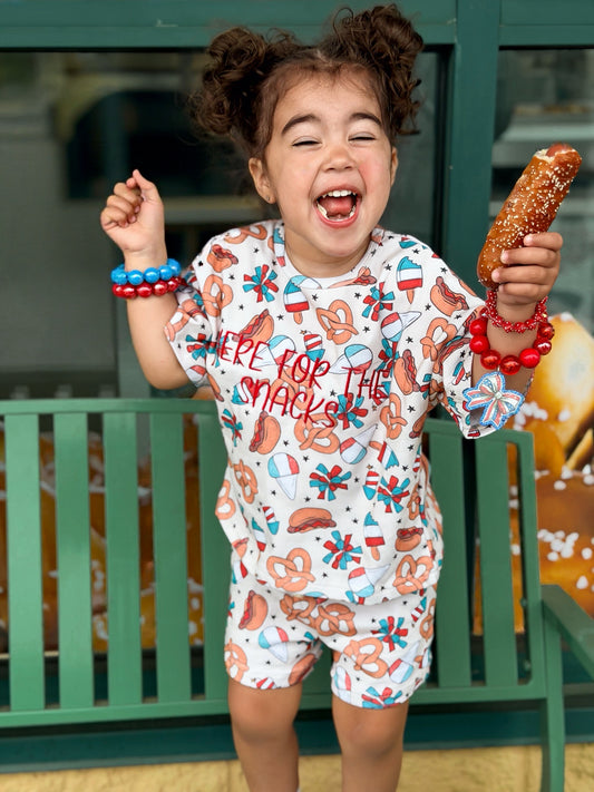 RTS Snacks Slouchy Shorts Set