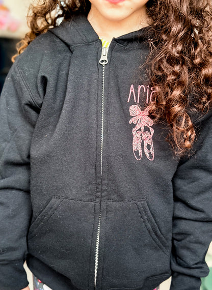 Kids Full Zip Hoodie * Front & Back