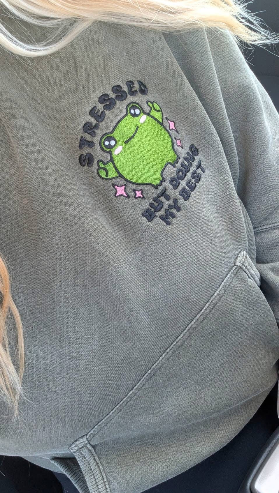 Tolerate Gluten Front Pocket Crewneck