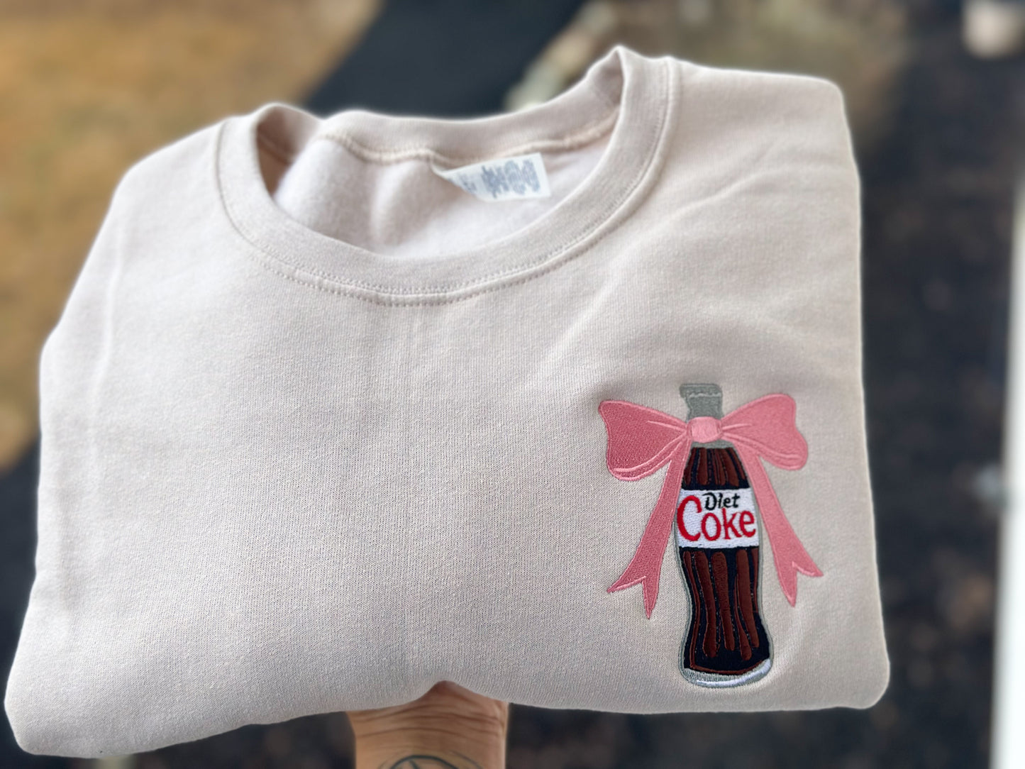 Coquette Diet Soda Adult Crewneck