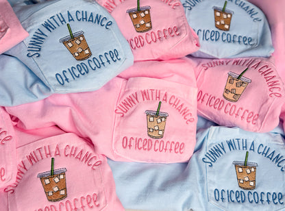 Sunny with a chance of iced coffee