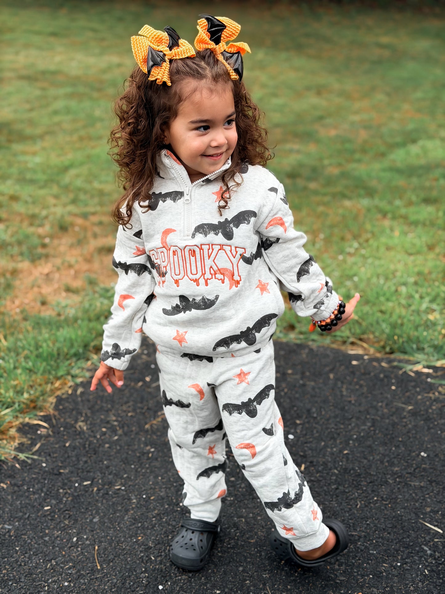 Spooky 1/4 Zip Set