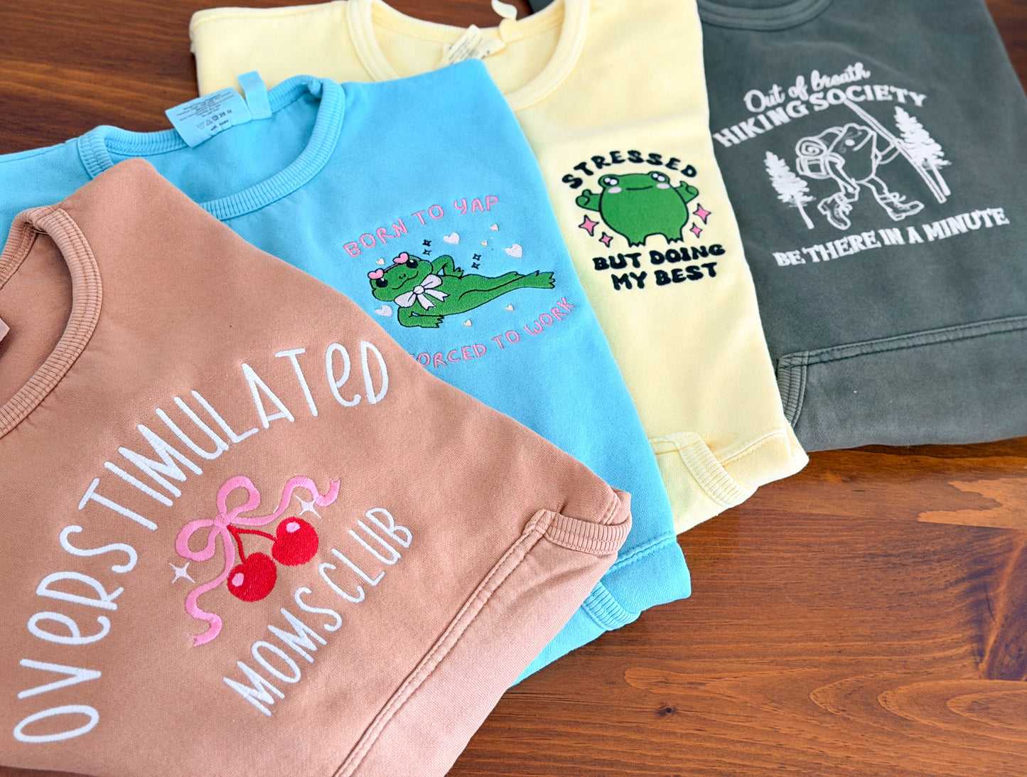 Tolerate Gluten Front Pocket Crewneck