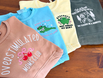 Tolerate Gluten Front Pocket Crewneck