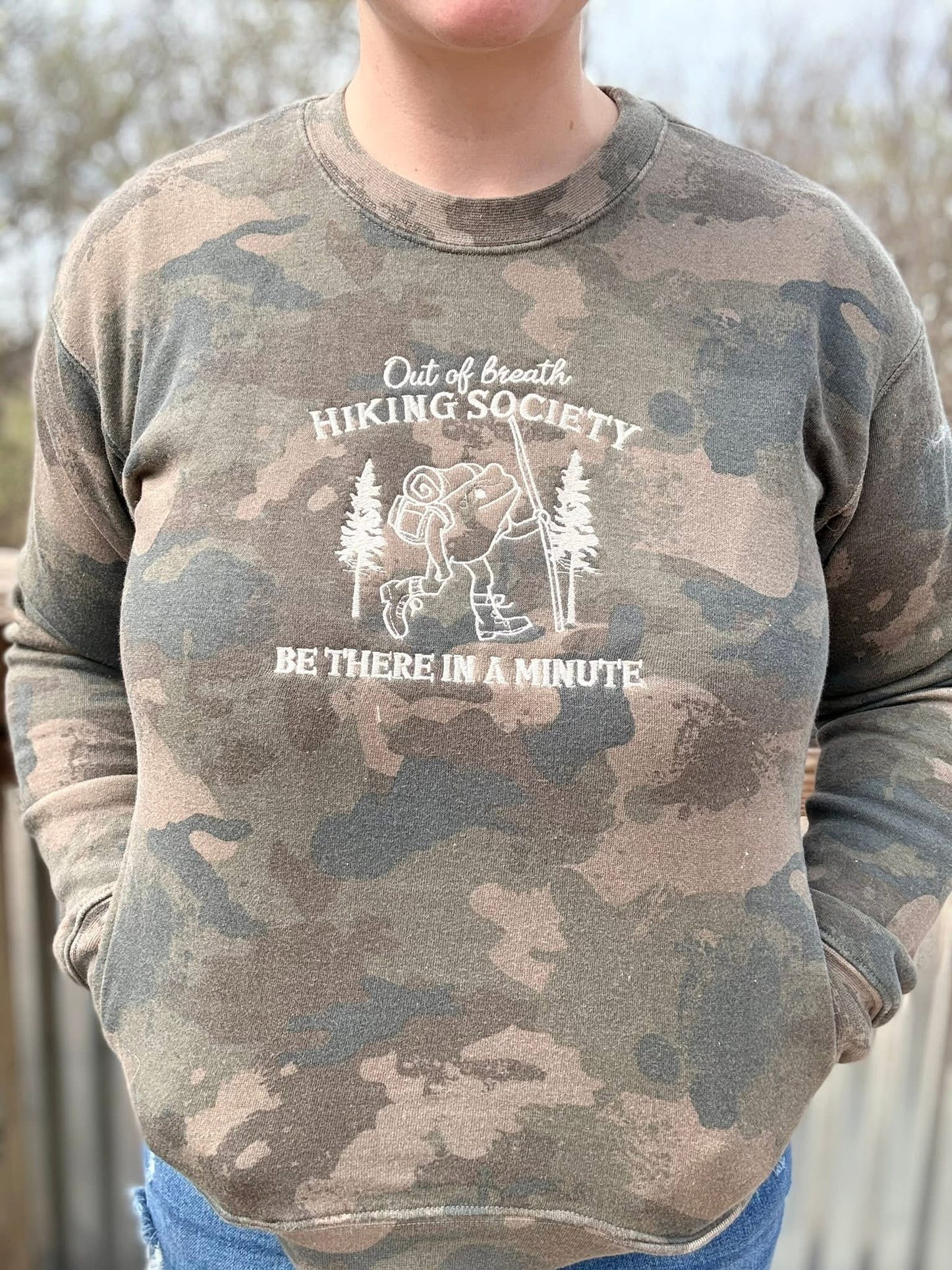 Side Pocket Crewneck