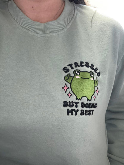 Side Pocket Crewneck