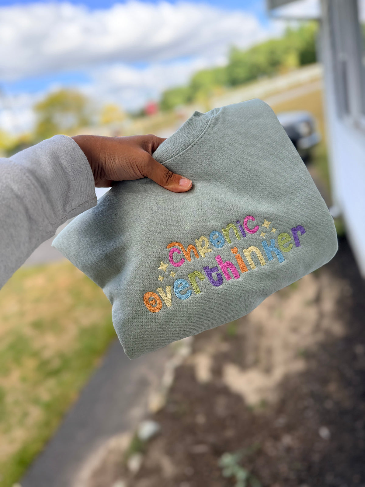 Chronic Overthinker Crewneck