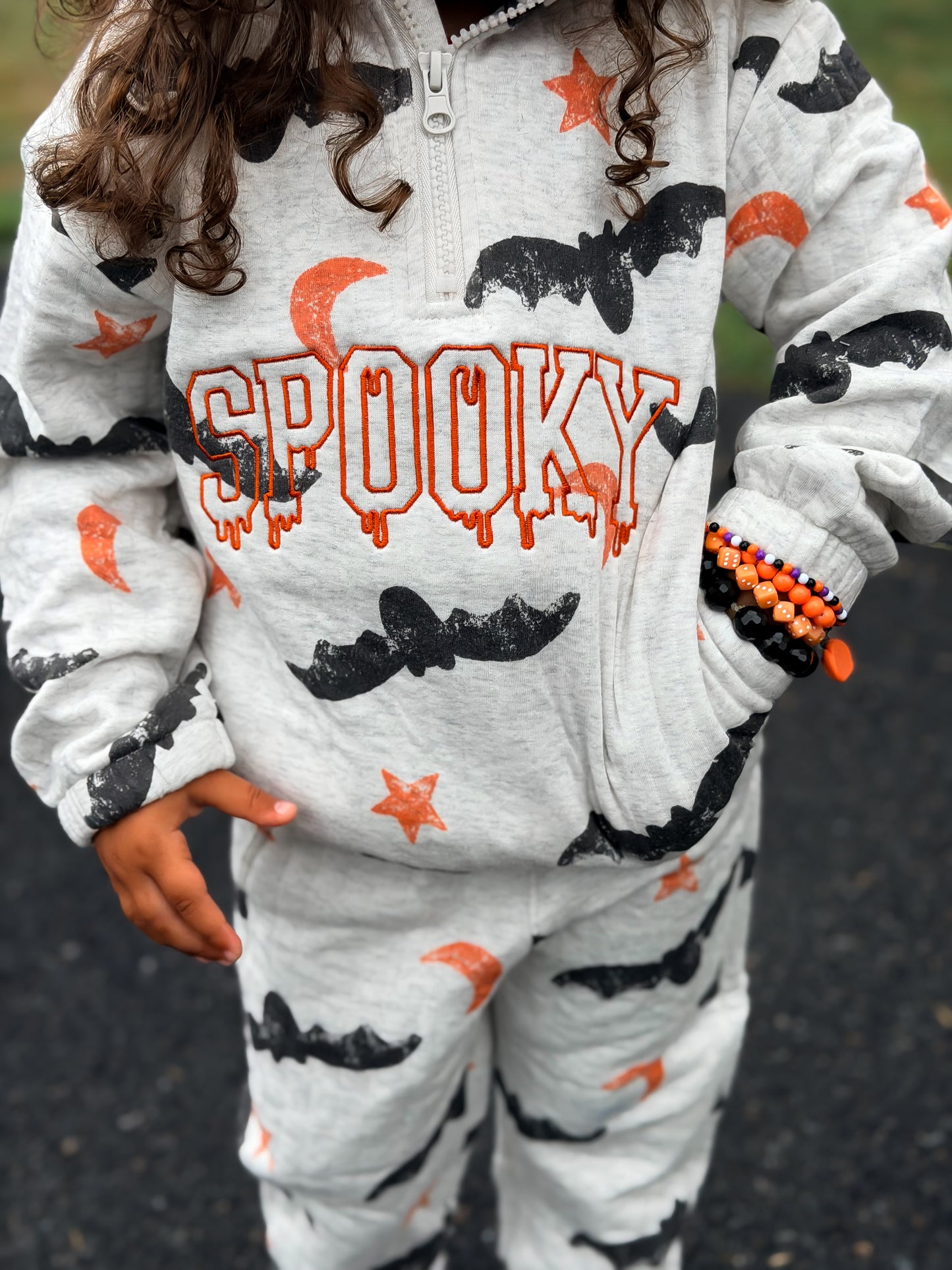Spooky 1/4 Zip Set