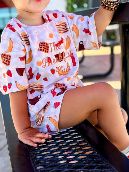 RTS Breakfast Club Slouchy Shorts Set