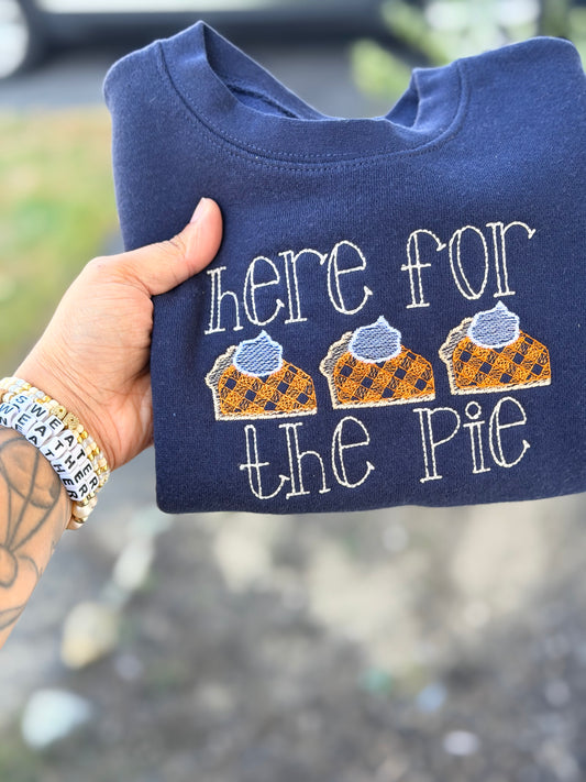 Here For the Pie Crewneck