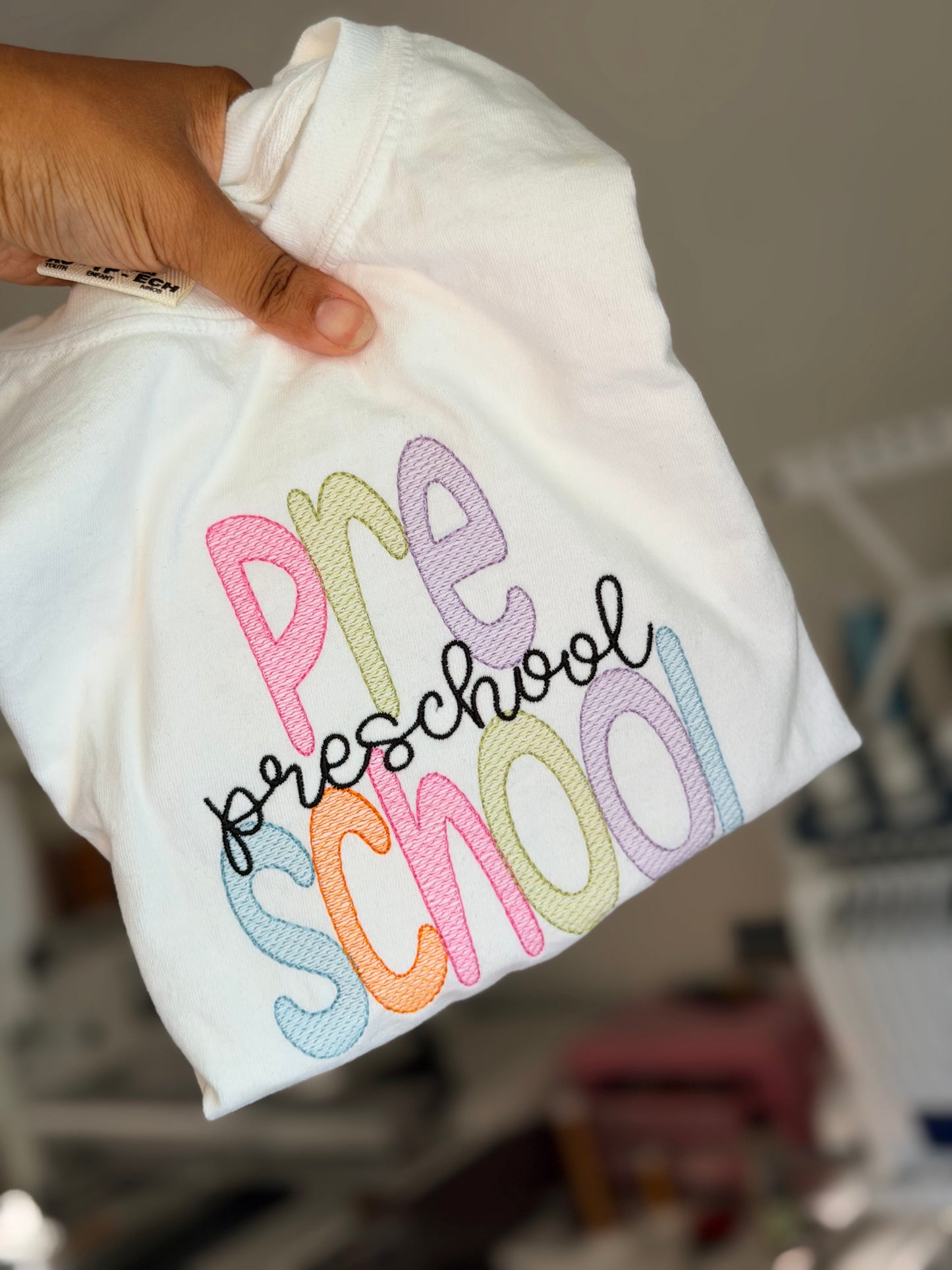 Pastel Thread BTS Tee