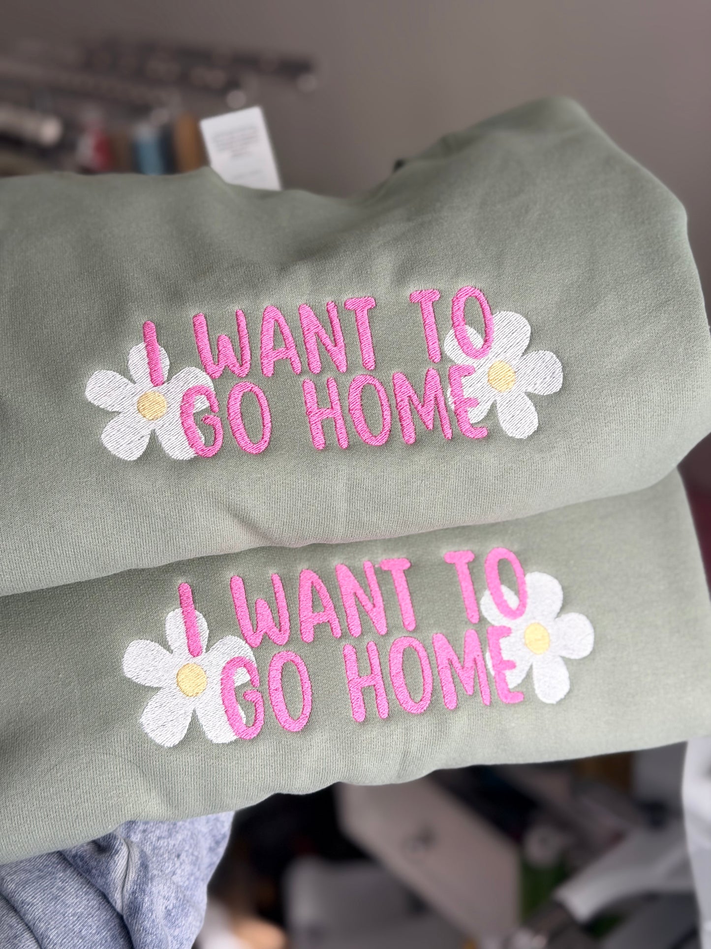 RTS I Want to Go Home Crewneck