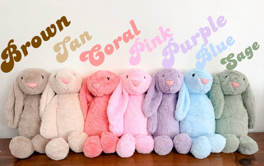 Embroidered Stuffies