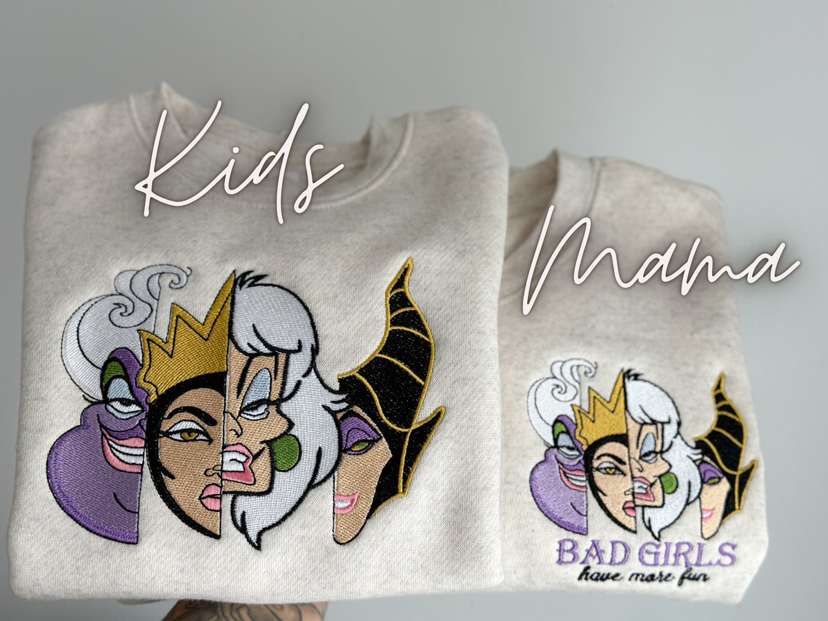Villians Kids Crewneck