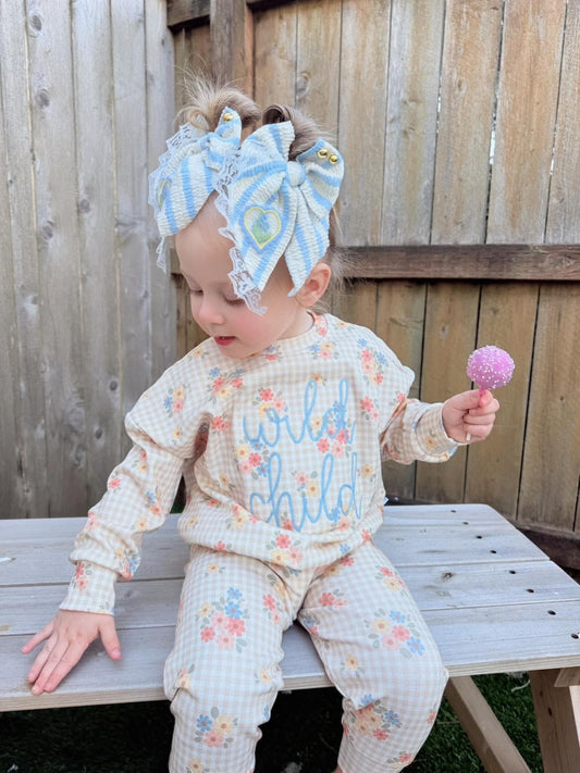 Floral Lounge Set